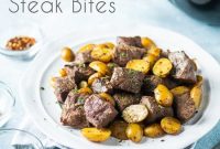 Air Fryer Steak Bites with Crispy Potatoes (or Plain)