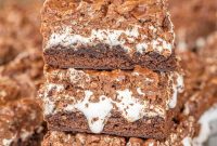 Peanut Butter Rice Krispie Brownies