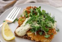 Crispy Pan-Fried Fish Smørrebrød Recipe for Nordic Open-Faced Sandwiches