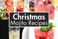 Festive Christmas Mojito Cocktails: Holiday Mint Rum Recipes
