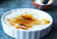 Vanilla Yogurt Crème Brûlée: Smooth Baked Dessert Recipe