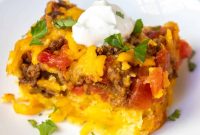 Cheesy Mexican Cornbread Casserole with Jalapeño and Corn