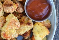 Crispy Keto Chicken Nuggets: Oven or Air Fryer Recipe