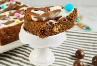 Easter Blondie Bars with Spring Candy Topping