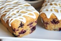 Gluten-Free Vegan Lemon Blueberry Mini Cakes for Summer Dessert