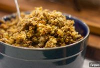 Classic Homemade Turkey Stuffing Recipe from Mom