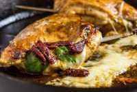 Caprese Stuffed Chicken Recipe: Mozzarella, Tomato & Basil Bake
