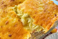 Spaghetti Squash Au Gratin Casserole (Baked Cups Option)