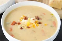 Spicy Wisconsin Cheese and Bacon Soup Recipe