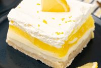 Lemon Lush Dessert Recipe: Creamy Layered Lemon Bars