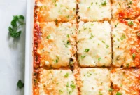 Low-Carb Eggplant Lasagna with Savory Tomato Sauce
