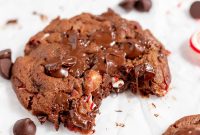 Decadent Dark Chocolate Peppermint Cookie Recipe