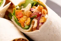 Spicy Buffalo Chickpea Wrap Recipe for Quick Lunch or Dinner