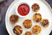 Crispy Vegan Potato & Cauliflower Patties Recipe