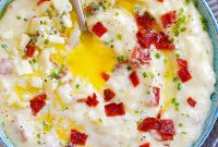 Creamy Bacon and Gorgonzola Mashed Potatoes Recipe