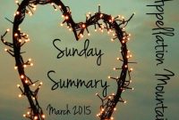 Sunday Summary: January 4, 2015 — Weekly Highlights