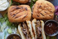 Caramelized Onion Shaved Steak Sandwiches — Savory Philly-Style Meal