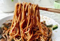 Vegan Jajangmyeon Recipe: Authentic Korean Black Bean Noodles