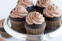 Decadent Dark Chocolate Cupcakes with Ganache Filling