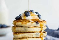 Fluffy Vegan Blueberry Pancakes: Simple Plant-Based Recipe