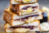 Comté Grilled Cheese with Tangy Cranberry Relish