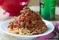 Authentic Southern-Style Spaghetti Sauce Recipe