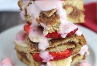 Strawberry Cream Stuffed French Toast Casserole Recipe