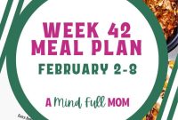 42-Day Meal Plan: Simple Weekly Menus for Weight Loss and Energy