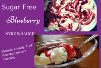 Sugar-Free Blueberry Syrup Recipe: Low-Sugar Homemade Topping