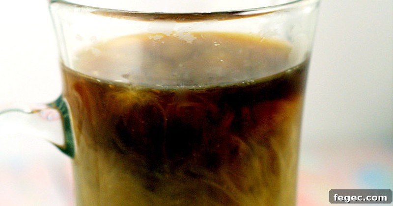 Homemade Vanilla Coffee Creamer