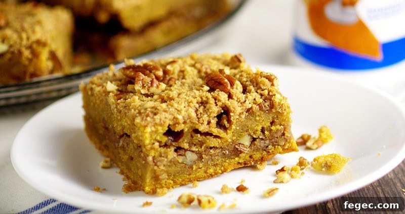 Pumpkin Cinnamon Coffee Cake