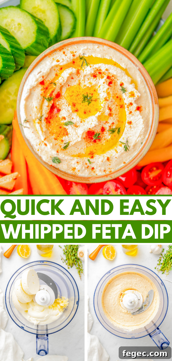 Whipped feta variations 2