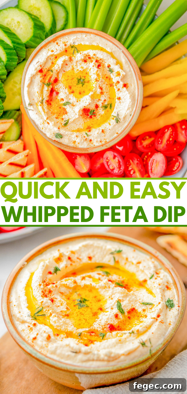 Whipped feta variations 3