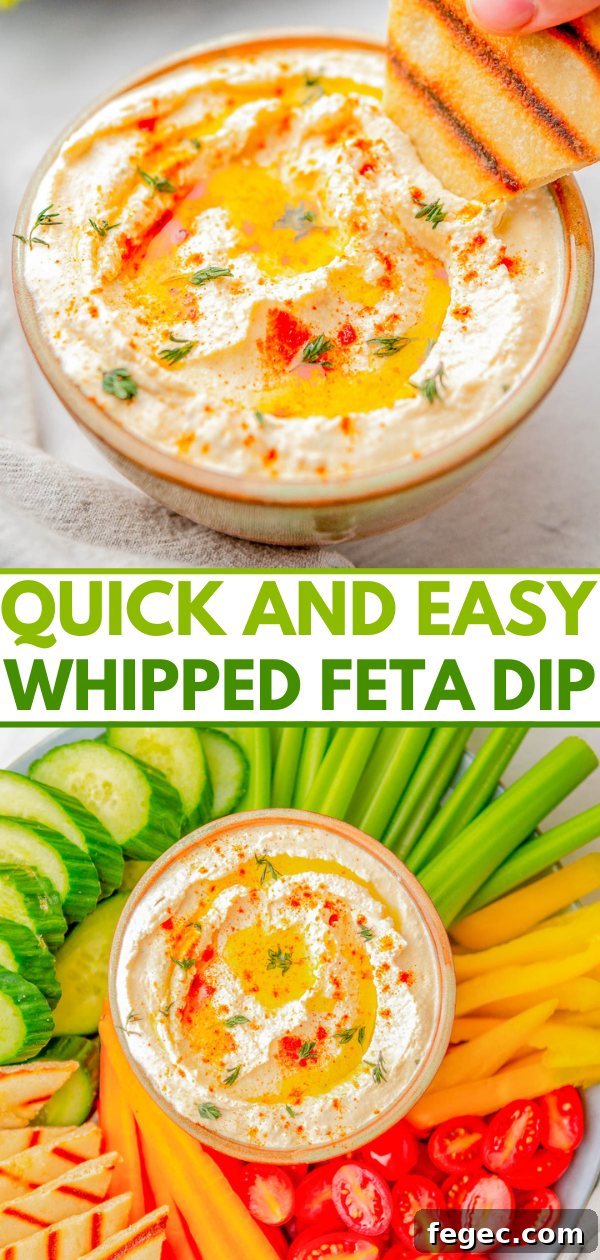 Whipped feta serving suggestion 2