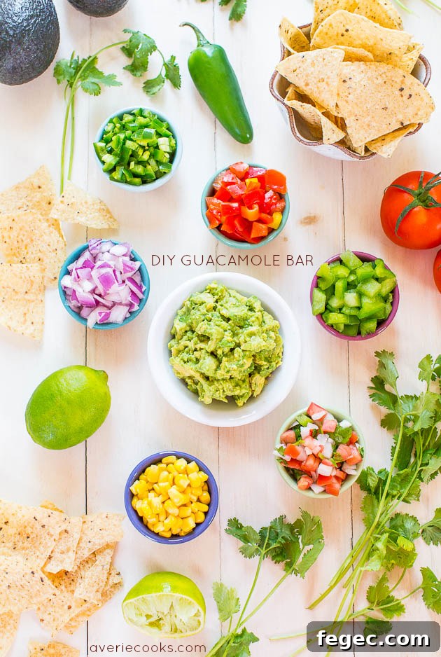 Guacamole bar