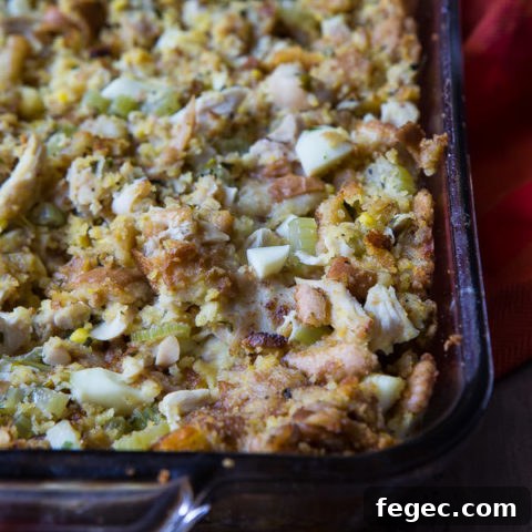 Chicken cornbread dressing