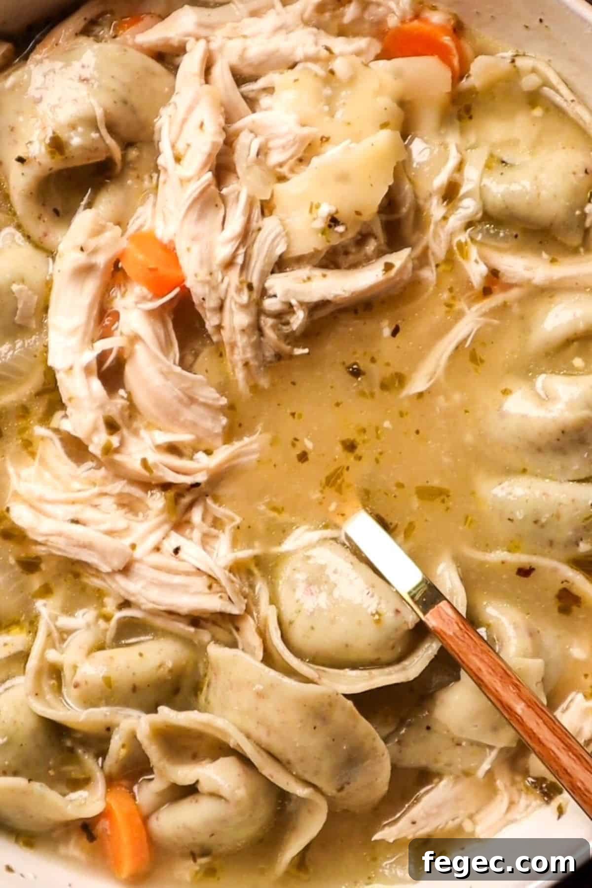 chicken and tortellini soup