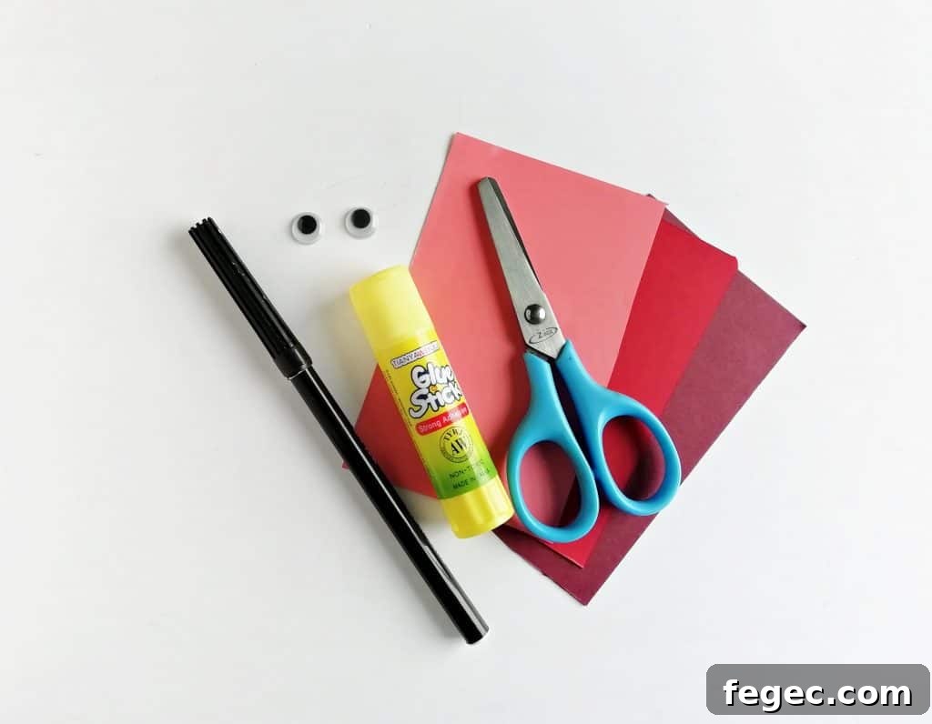 Valentine's Day Butterfly Craft