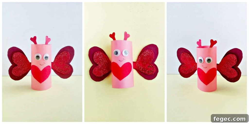 Valentine's Day Butterfly Craft