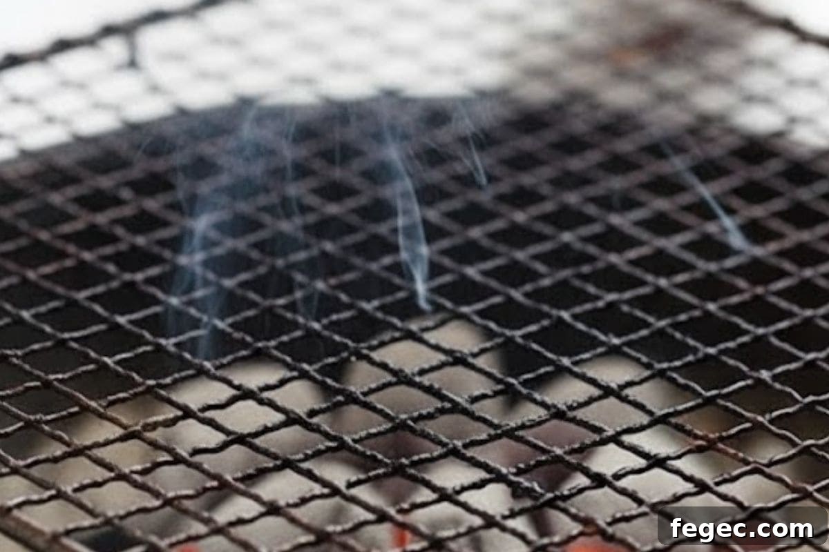 Seat your grill to high heat.