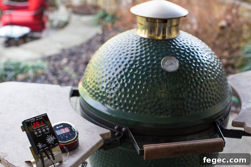 Smoked Leg of Lamb on the Big Green Egg