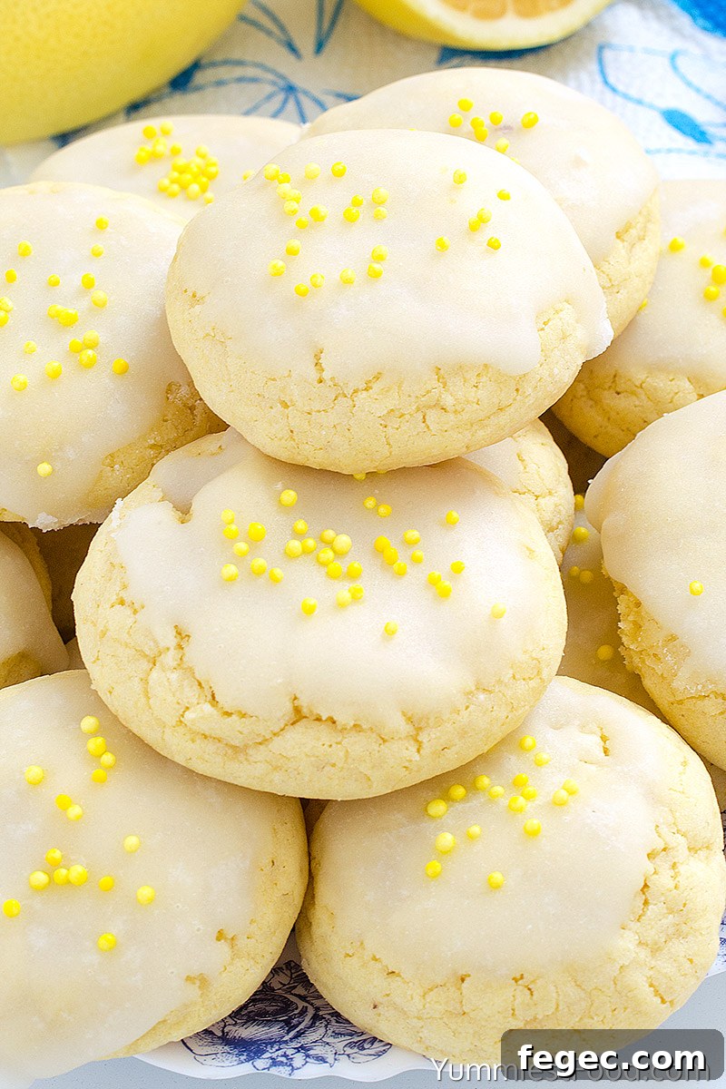 Lemon Sugar Cookies