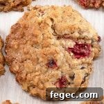 Strawberry Oatmeal Cookies Recipe - Featured Image