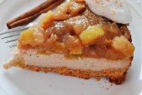 Vegan Apple Pie Cheesecake Recipe: Creamy Autumn Dessert