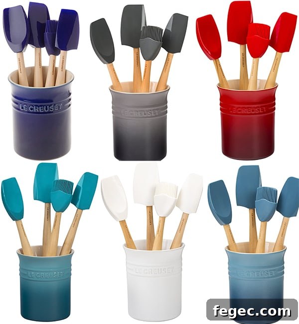 Le Creuset Craft Series Utensil Set with Crock