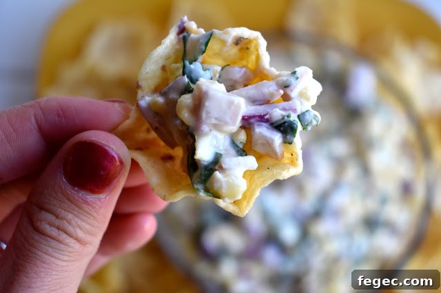 Serving Mexican Corn Salad