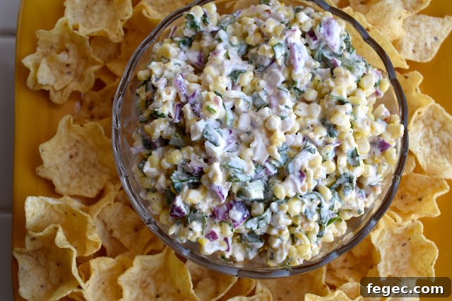 Finished Mexican Corn Salad