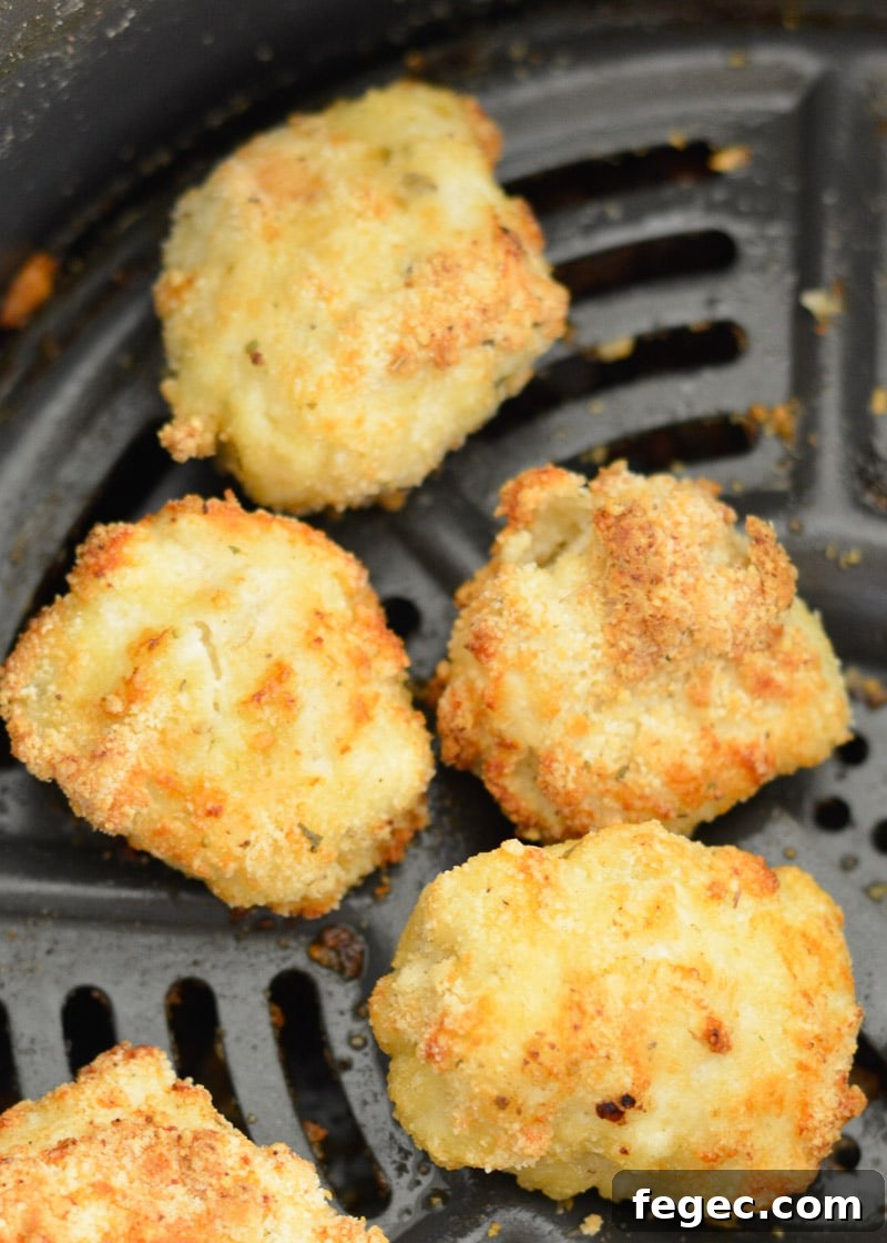 Air-fried Keto Chicken Nuggets