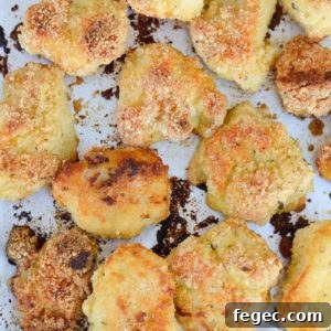 Crispy Keto Chicken Nuggets: Oven or Air Fryer Recipe 9 Keto Chicken Nuggets - recipe image