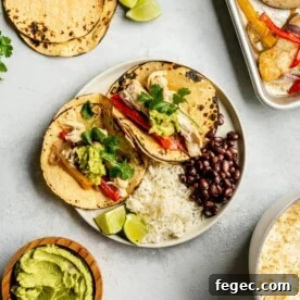 Sheet Pan Chicken Fajitas